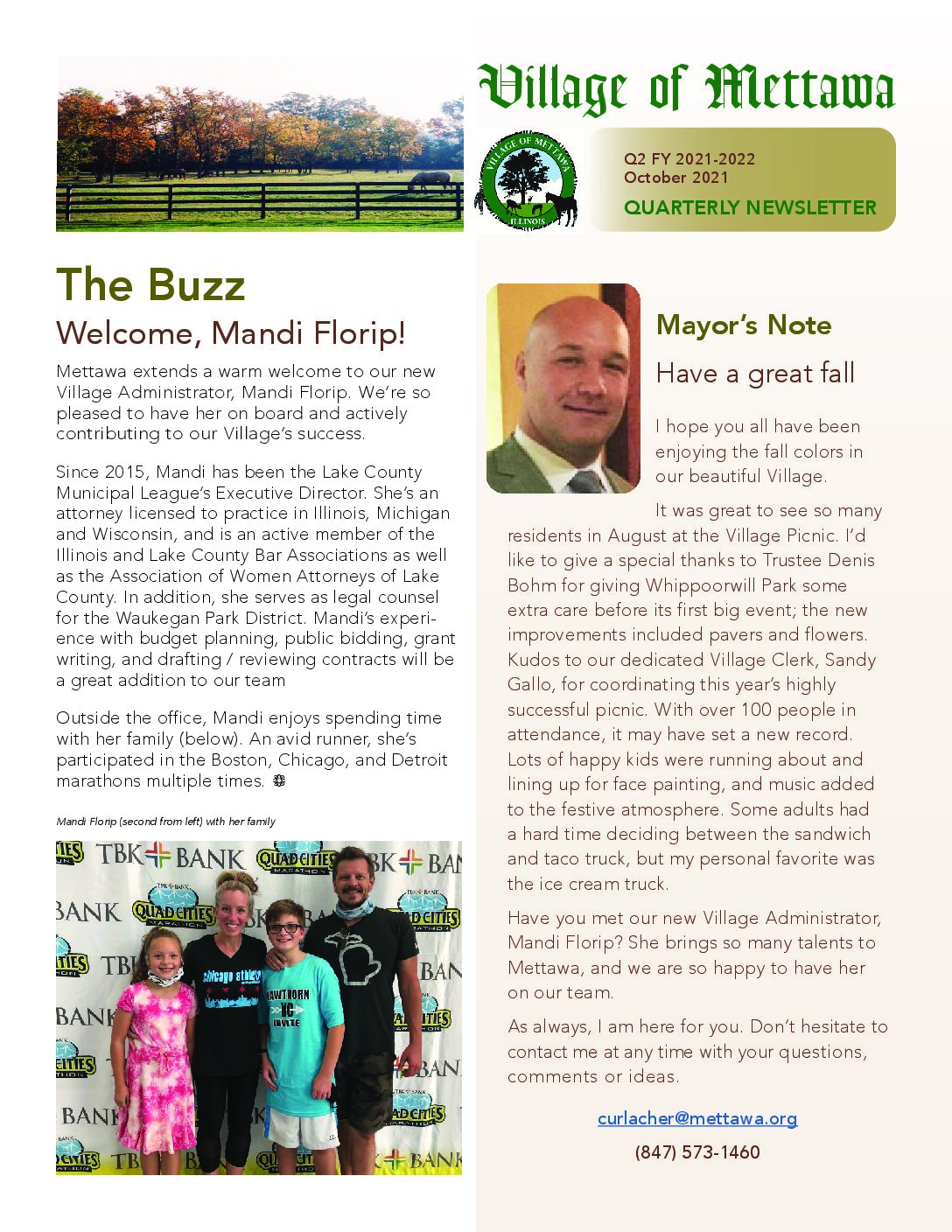 Read more about the article 2021-2022 Q2 Village Newsletter