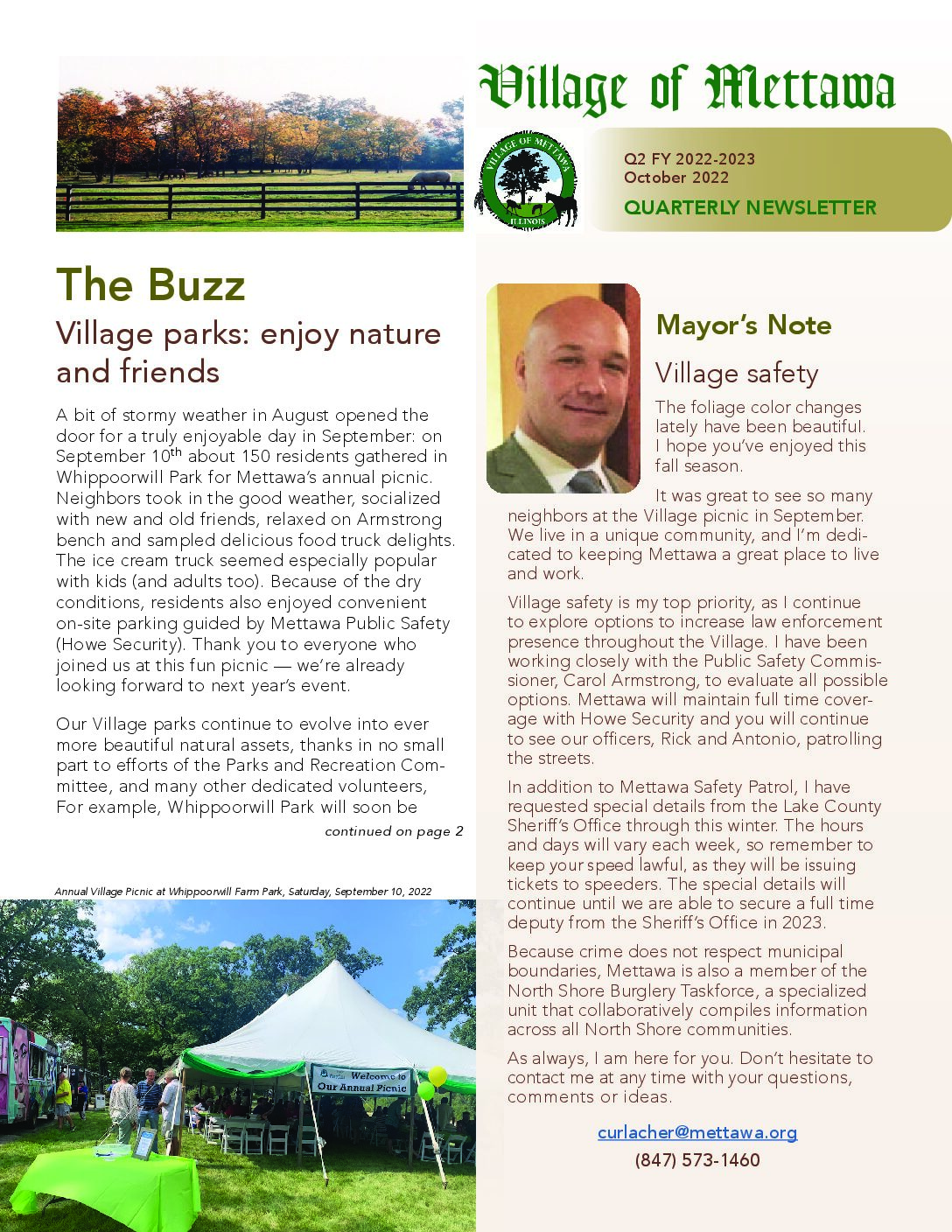 Read more about the article 2022-2023 Q2 Village Newsletter