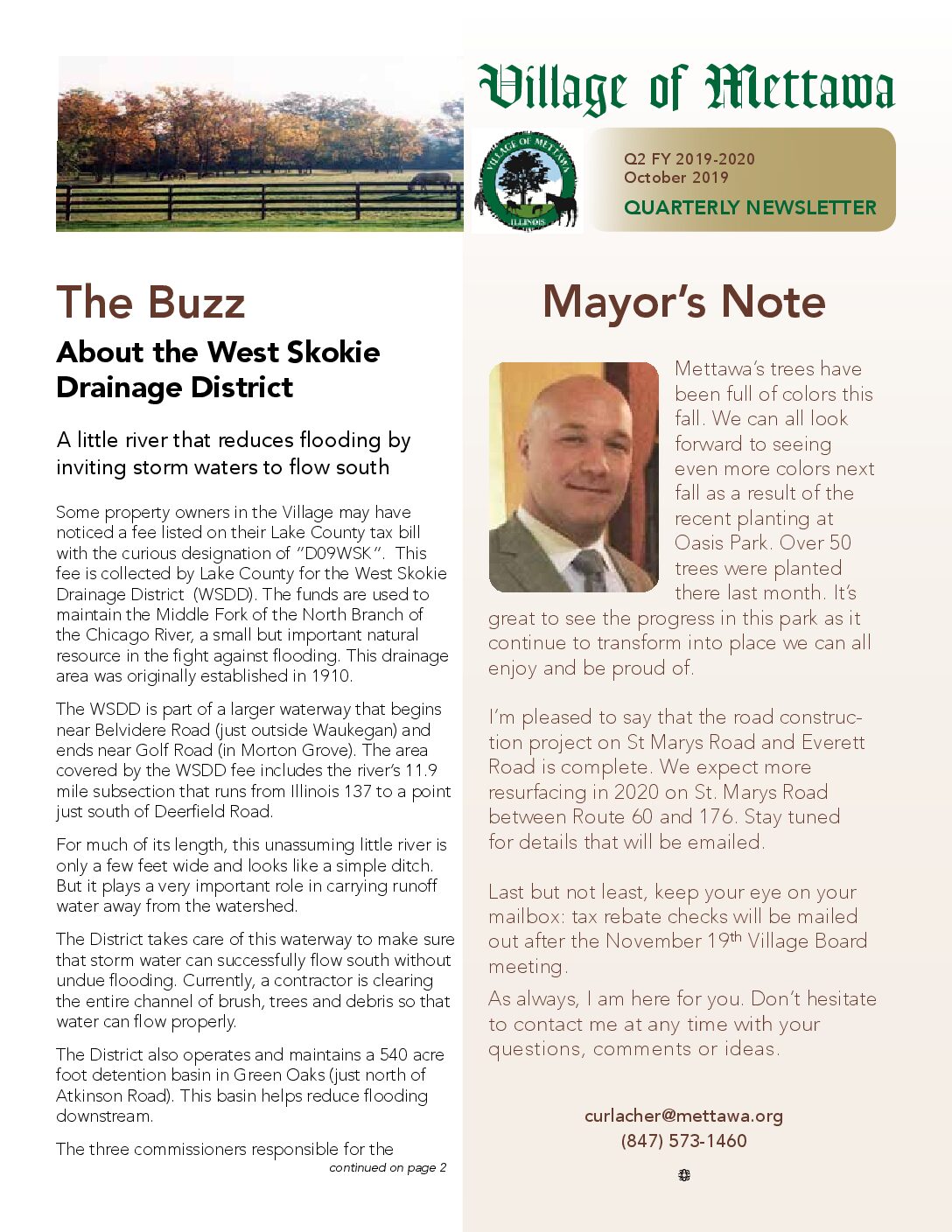 Read more about the article 2019-2020 Q2 Village Newsletter