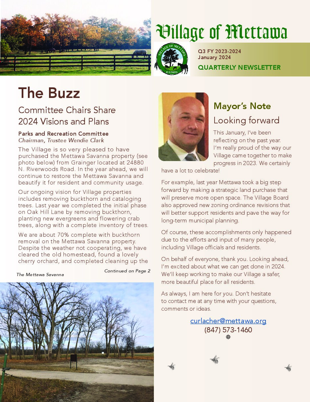 Read more about the article 2023-2024 Q3 Village Newsletter