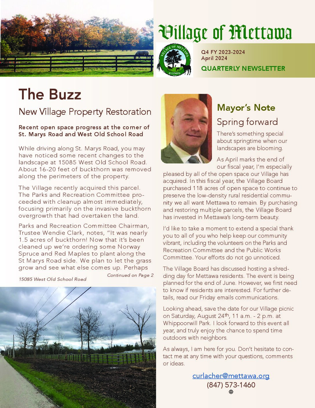 Read more about the article 2023-2024 Q4 Village Newsletter
