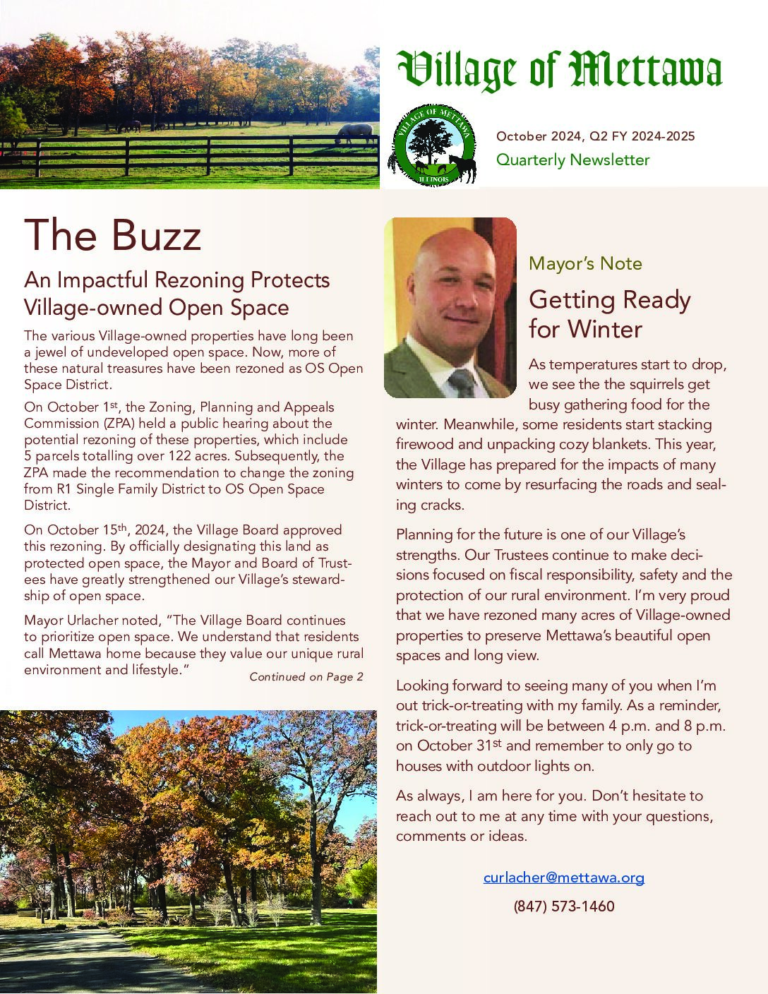 Read more about the article 2024-2025 Q2 Village Newsletter
